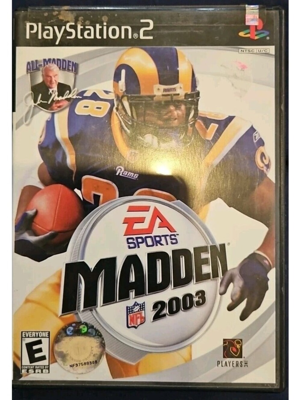 Madden NFL 2003 (Sony PlayStation 2, 2002)